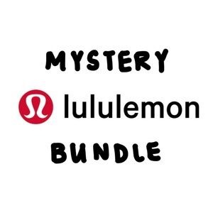 Lululemon Mystery Bundle - 4 bras, 1 swiftly cropped, 1 wunder train 25” legging